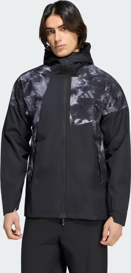 Adidas Terrex Xperior 2.5 Layer Hybrid Primeknit Spray Dye Climaproof Jack