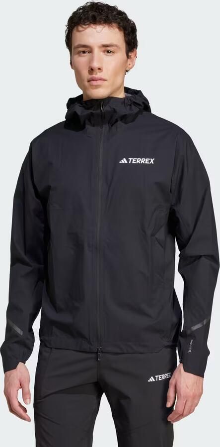 Adidas Terrex Xperior 2.5 Layer Light Climaproof Jack Zwart- Heren Zwart