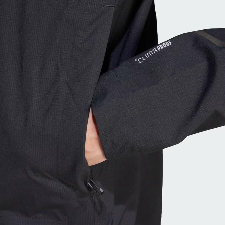 Adidas Terrex Xperior 2.5 Layer Light Climaproof Jack Zwart- Heren Zwart - Foto 2