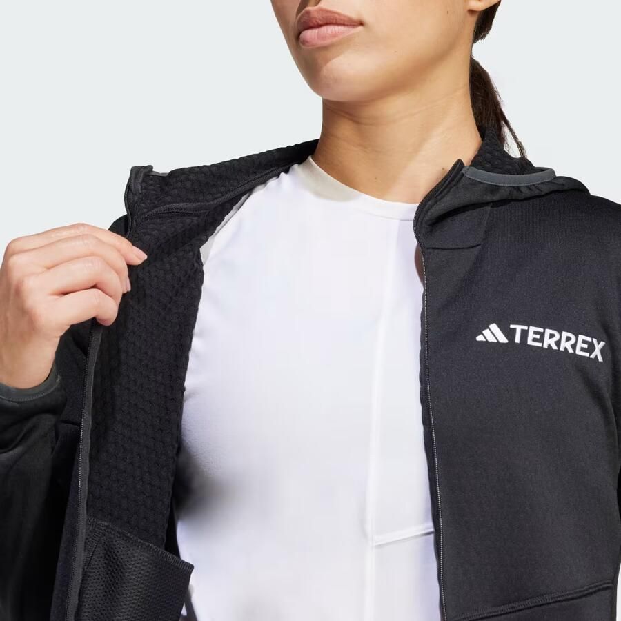Adidas Terrex Xperior Climawarm Licht Fleece Capuchonjack - Foto 2