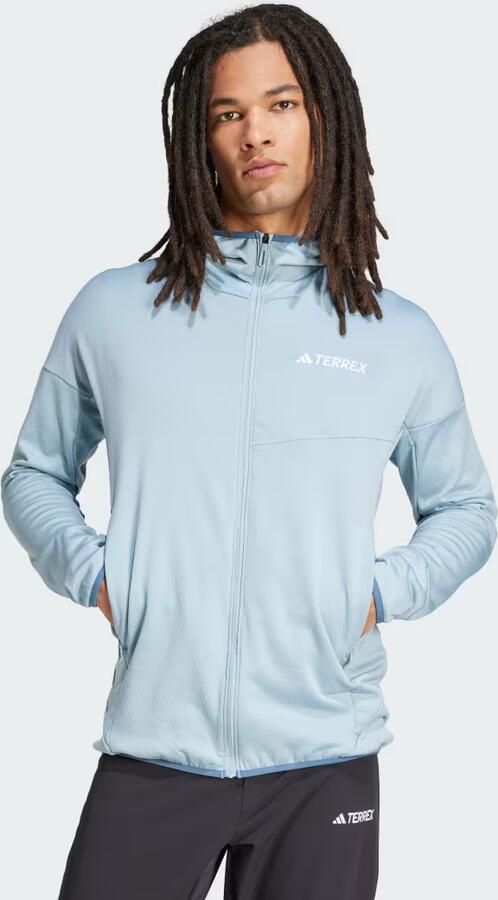 Adidas Terrex Xperior CLIMAWARM Licht Fleece Capuchonjack