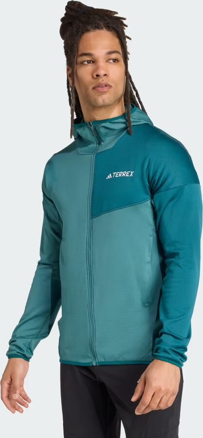 Adidas Terrex Xperior CLIMAWARM Licht Fleece Capuchonjack