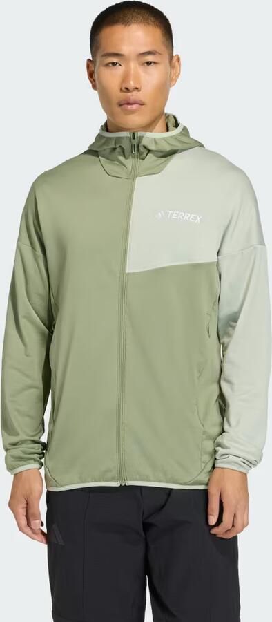 Adidas Terrex Xperior CLIMAWARM Licht Fleece Capuchonjack