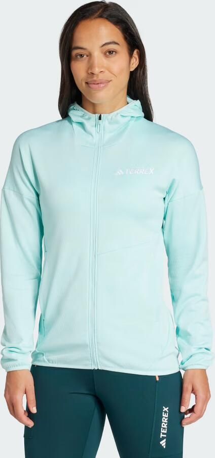 Adidas Terrex Xperior Climawarm Licht Fleece Capuchonjack