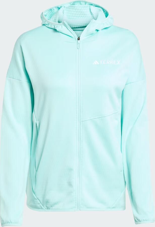Adidas Terrex Xperior Climawarm Licht Fleece Capuchonjack - Foto 3