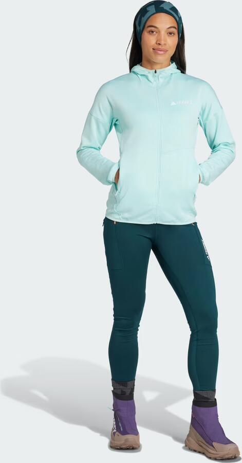 Adidas Terrex Xperior Climawarm Licht Fleece Capuchonjack - Foto 4