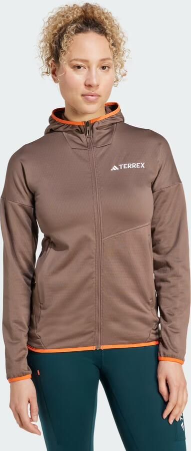 Adidas Terrex Xperior Climawarm Licht Fleece Capuchonjack