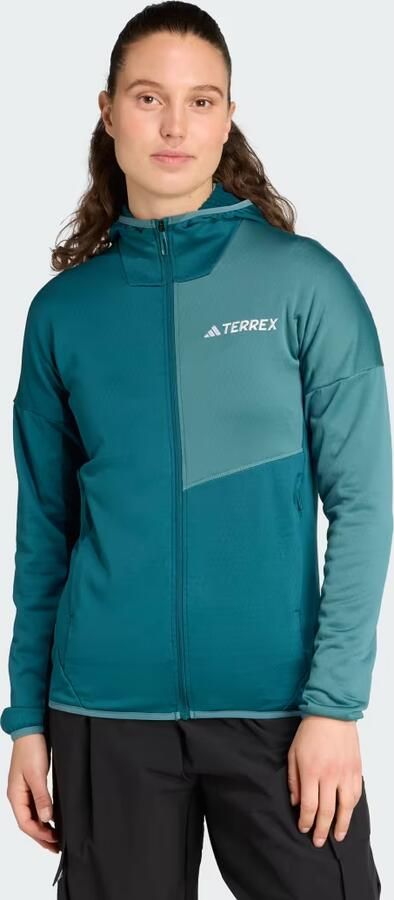 Adidas Terrex Xperior Climawarm Light Fleece Capuchonjack