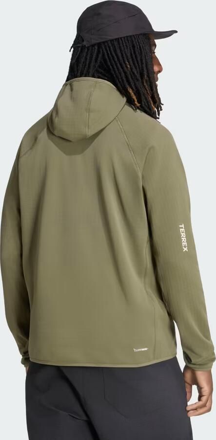 Adidas Terrex Xperior CLIMAWARM+ Ventknit Fleece Hooded Jack - Foto 5