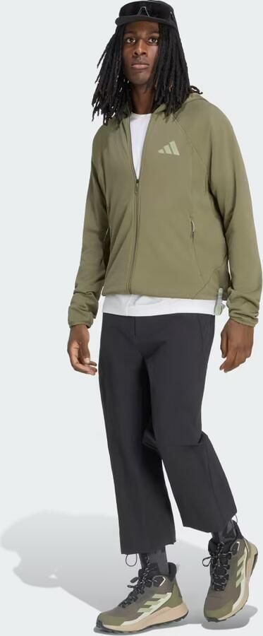 Adidas Terrex Xperior CLIMAWARM+ Ventknit Fleece Hooded Jack - Foto 6