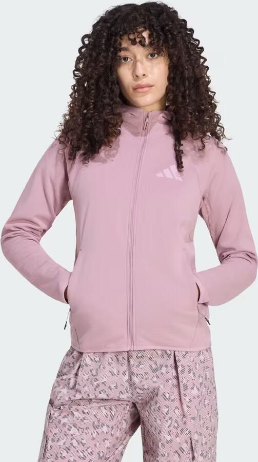 Adidas Terrex Xperior CLIMAWARM+ Ventknit Fleece Hooded Jack