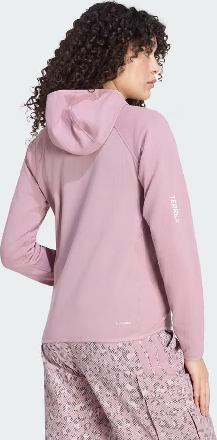 Adidas Terrex Xperior CLIMAWARM+ Ventknit Fleece Hooded Jack - Foto 6