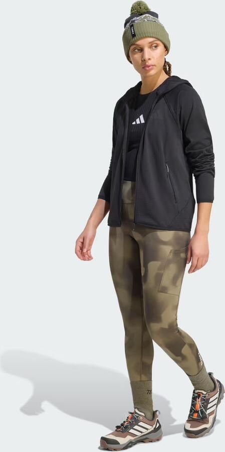 Adidas Terrex Xperior CLIMAWARM+ Ventknit Fleece Hooded Jack - Foto 5