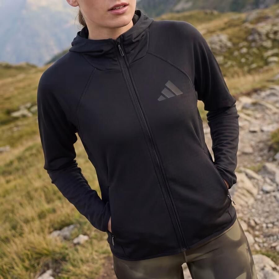 Adidas Terrex Xperior CLIMAWARM+ Ventknit Fleece Hooded Jack - Foto 3