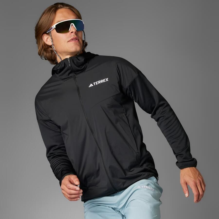 Adidas Terrex Xperior Climawarm+ Wind Light Fleece Capuchonjack - Foto 6