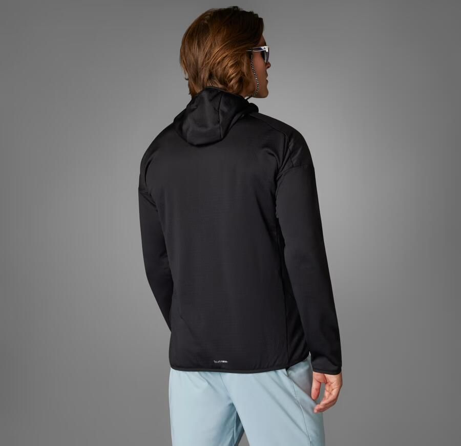 Adidas Terrex Xperior Climawarm+ Wind Light Fleece Capuchonjack - Foto 4