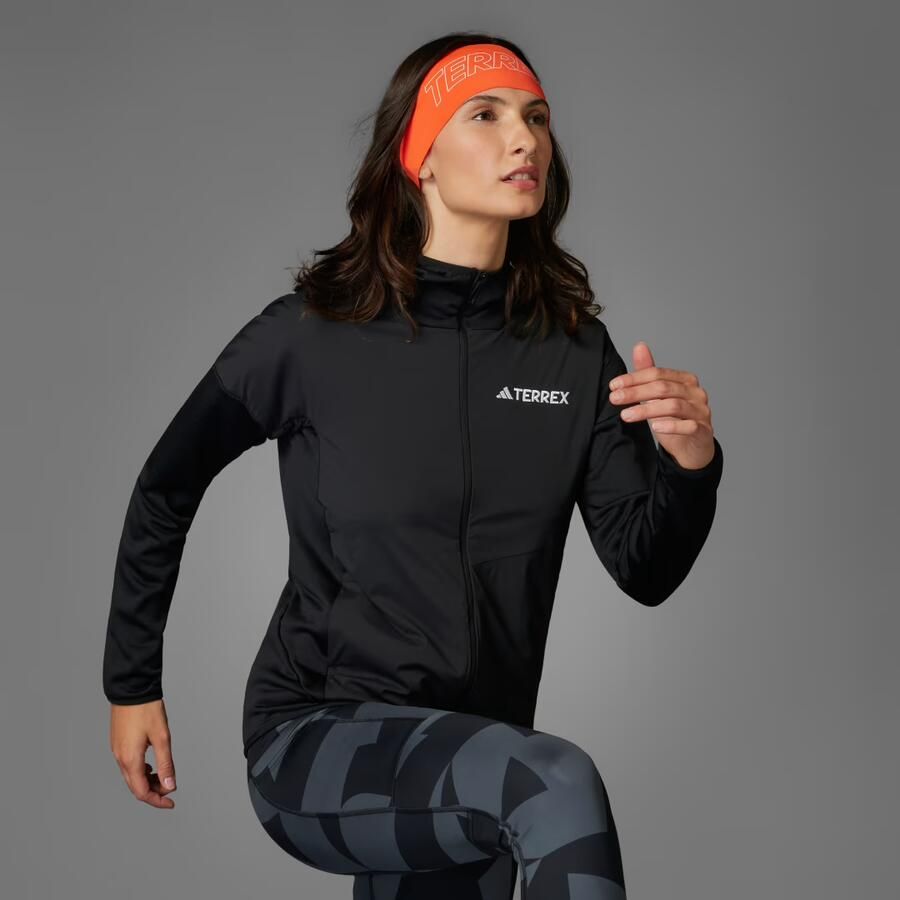 Adidas Terrex Xperior Climawarm+ Wind Light Fleece Capuchonjack