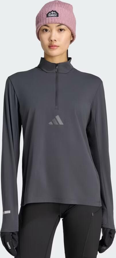 Adidas Terrex Xperior Longsleeve met Halflange Rits