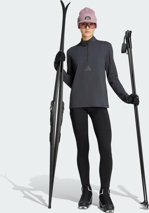 Adidas Terrex Xperior Longsleeve met Halflange Rits - Foto 5