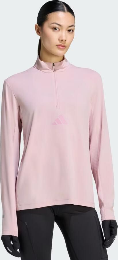 Adidas Terrex Xperior Longsleeve met Halflange Rits
