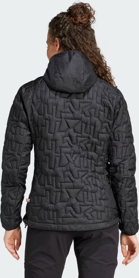Adidas Terrex Xperior PrimaLoft Loose Fill Insulated Capuchonjack Zwart- Dames Zwart - Foto 4
