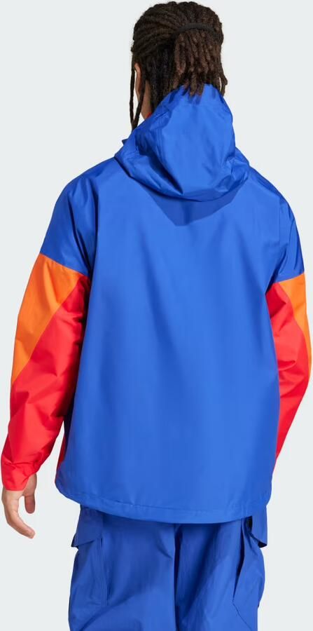 Adidas Terrex Xploric 2.5L Climaproof Anorak Blauw- Heren Blauw - Foto 4