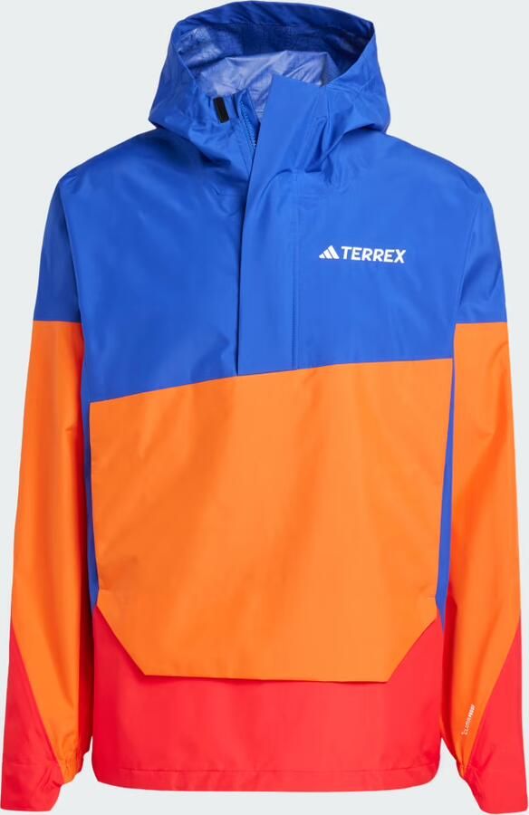 Adidas Terrex Xploric 2.5L Climaproof Anorak Blauw- Heren Blauw - Foto 3
