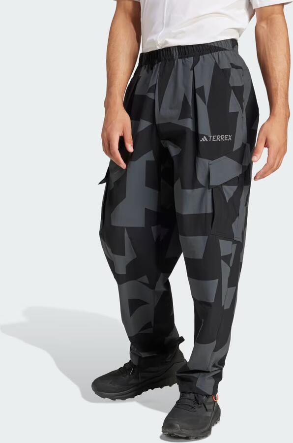 Adidas Terrex Xploric Cargobroek met Print Zwart- Heren Zwart - Foto 6