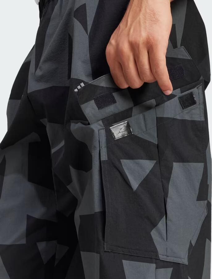 Adidas Terrex Xploric Cargobroek met Print Zwart- Heren Zwart - Foto 3