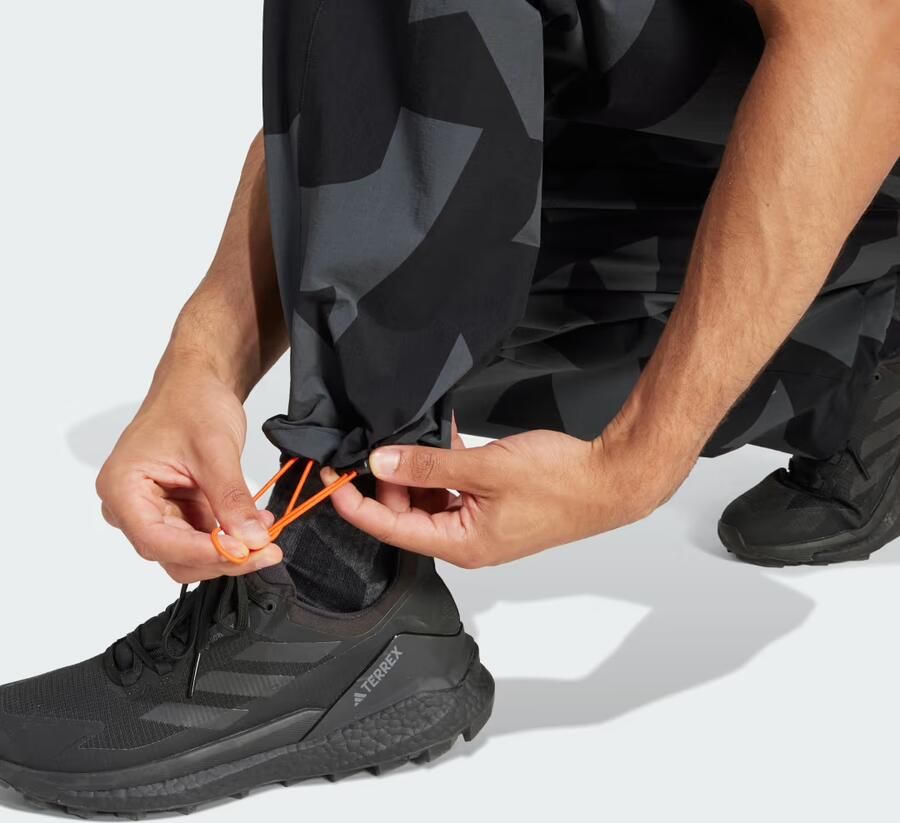 Adidas Terrex Xploric Cargobroek met Print Zwart- Heren Zwart