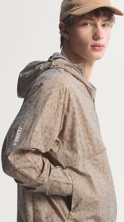 Adidas Terrex Xploric CLIMA365 Printed Wind Anorak - Foto 6