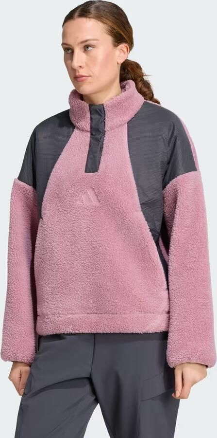 Adidas Terrex Xploric CLIMAWARM High Pile Snap Pullover