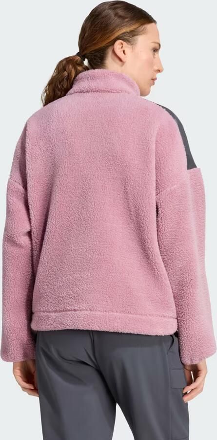 Adidas Terrex Xploric CLIMAWARM High Pile Snap Pullover - Foto 6