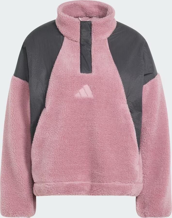Adidas Terrex Xploric CLIMAWARM High Pile Snap Pullover - Foto 4