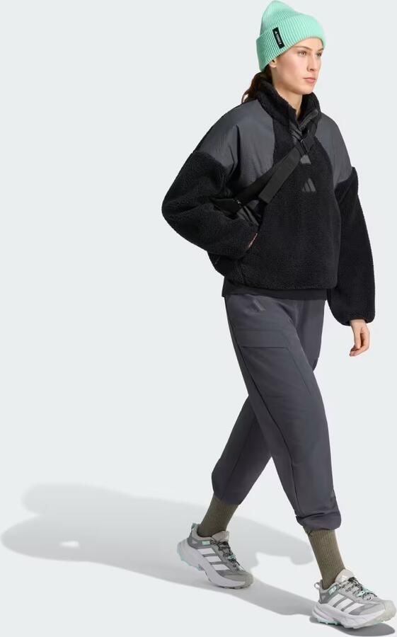 Adidas Terrex Xploric CLIMAWARM High Pile Snap Pullover - Foto 5