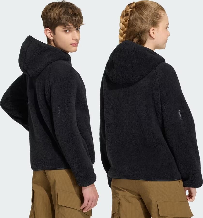 Adidas Terrex Xploric Fleece Capuchonjack met Lange Ritssluiting Kids - Foto 2