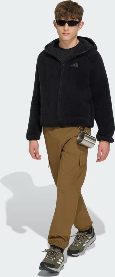 Adidas Terrex Xploric Fleece Capuchonjack met Lange Ritssluiting Kids - Foto 6
