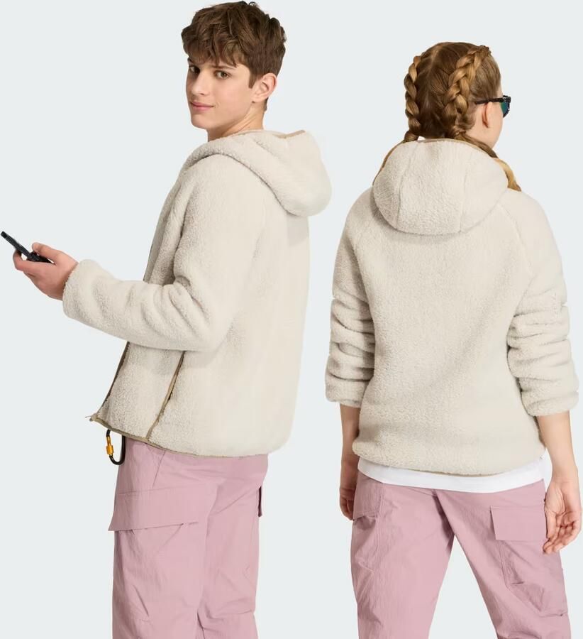 Adidas Terrex Xploric Fleece Capuchonjack met Lange Ritssluiting Kids - Foto 2