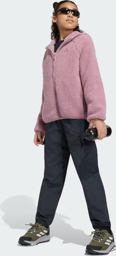 Adidas Terrex Xploric Fleece Capuchonjack met Lange Ritssluiting Kids - Foto 6