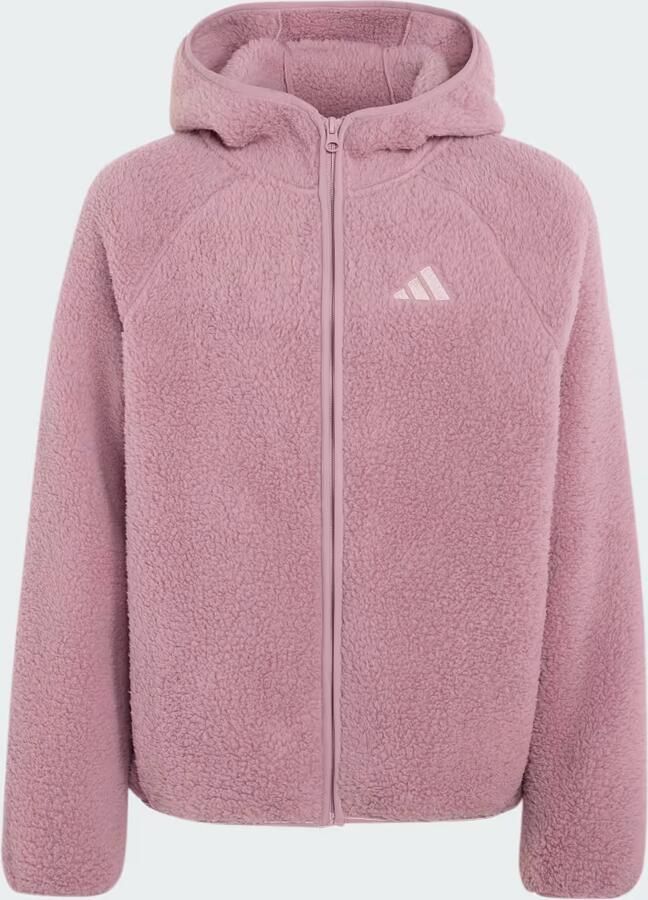 Adidas Terrex Xploric Fleece Capuchonjack met Lange Ritssluiting Kids - Foto 3