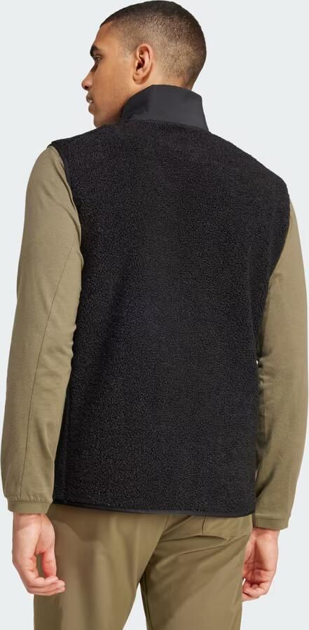 Adidas Terrex Xploric High Pile Fleece Bodywarmer Zwart- Heren Zwart - Foto 5