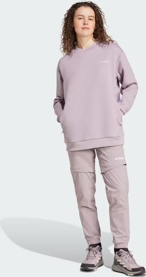 Adidas Fleece Jack Sweatshirt Terrex Xploric gris - Foto 6