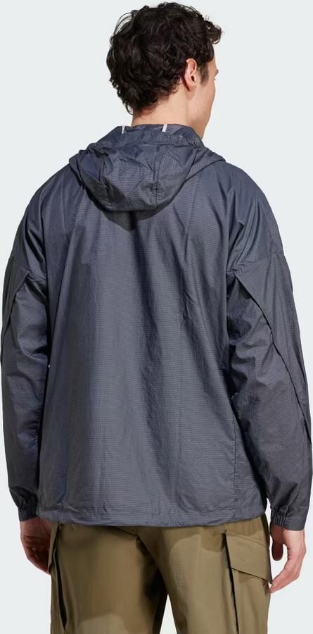 Adidas Terrex Xploric Wind Anorak Grijs- Heren Grijs - Foto 4