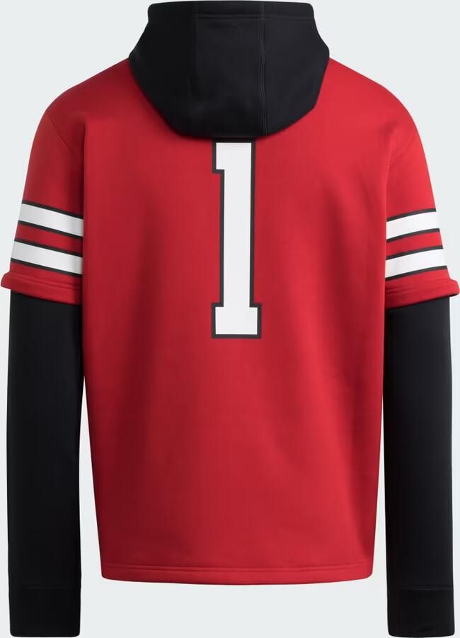 Adidas Texas Tech Home Hooded Sportshirt
