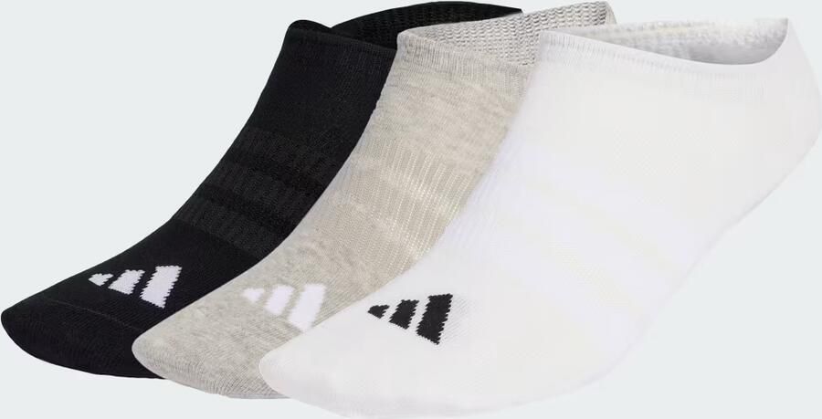 Adidas THIN&LIGHT SPORTSWEAR ONZICHTBARE SOKKEN 3 PAAR