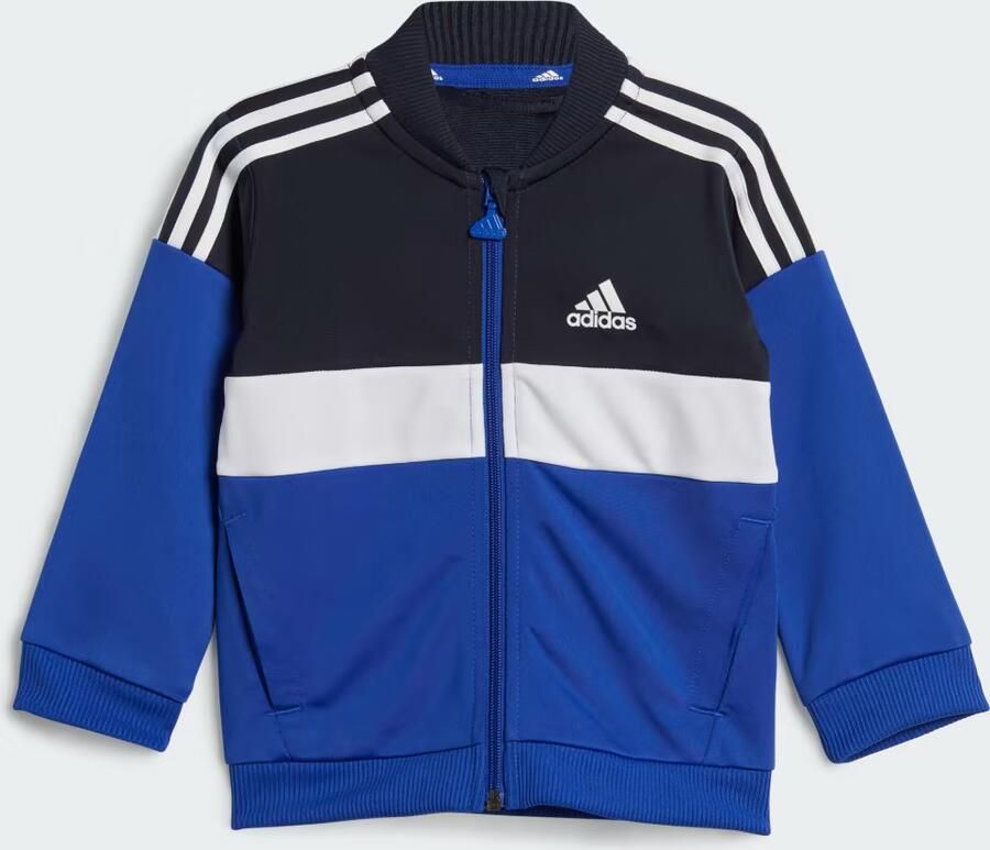 Adidas 3-Stripes Poly Tracksuit Infant Legend Ink White Semi Lucid Blue Legend Ink White Semi Lucid Blue - Foto 4