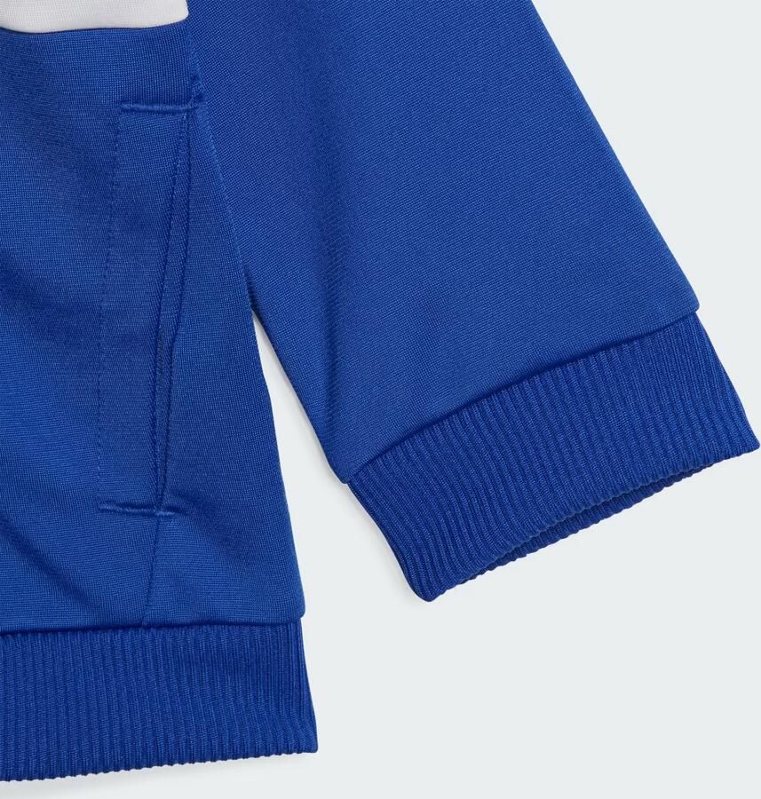 Adidas 3-Stripes Poly Tracksuit Infant Legend Ink White Semi Lucid Blue Legend Ink White Semi Lucid Blue - Foto 3