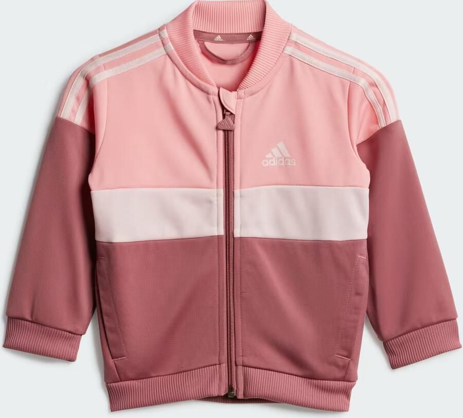 Adidas Tiberio 3-Stripes Colorblock Shiny Trainingspak Kids - Foto 2