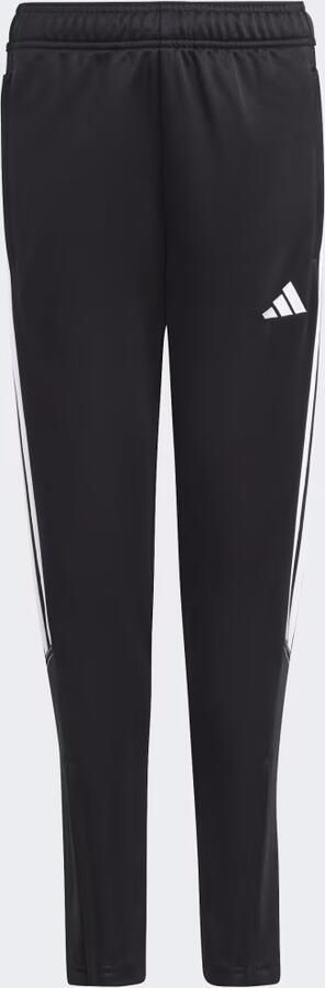 Adidas Perfor ce Junior sportbroek Tiro zwart wit Dons 140