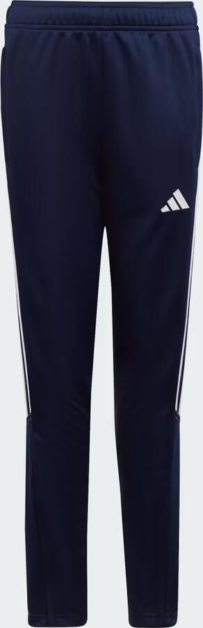 Adidas Perfor ce Junior sportbroek Tiro donkerblauw wit Polyester 128